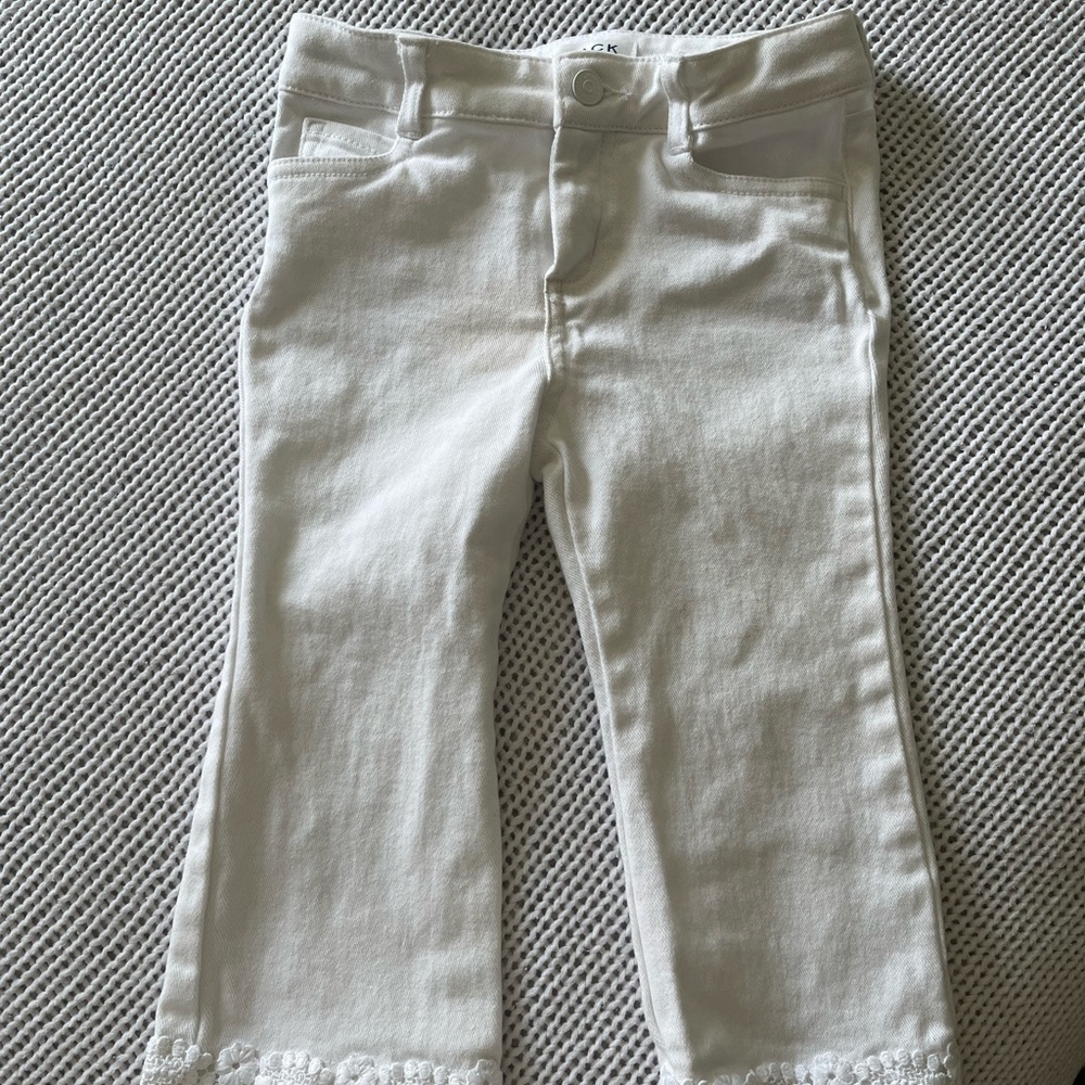 Janie and Jack Kids White Bottoms